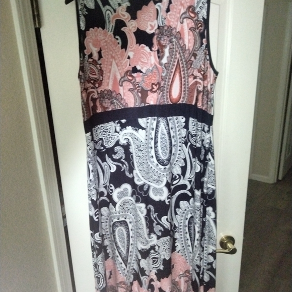 Elie McCarthy woman maxi dress size 2X - Picture 3 of 6